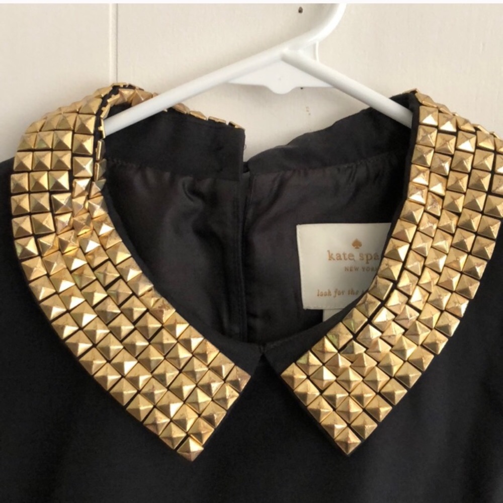 Kate spade Laurence stud collared dress size 4 - Picture 4 of 5